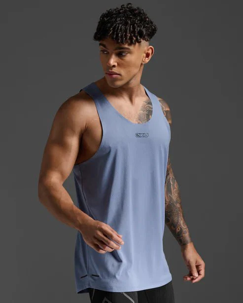 2XU Men's Light Speed Tech Singlet - Image 11