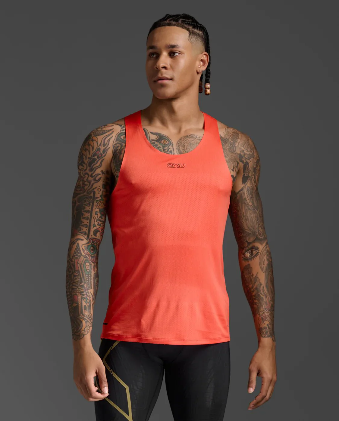 2XU Men's Light Speed Tech Singlet - Image 12