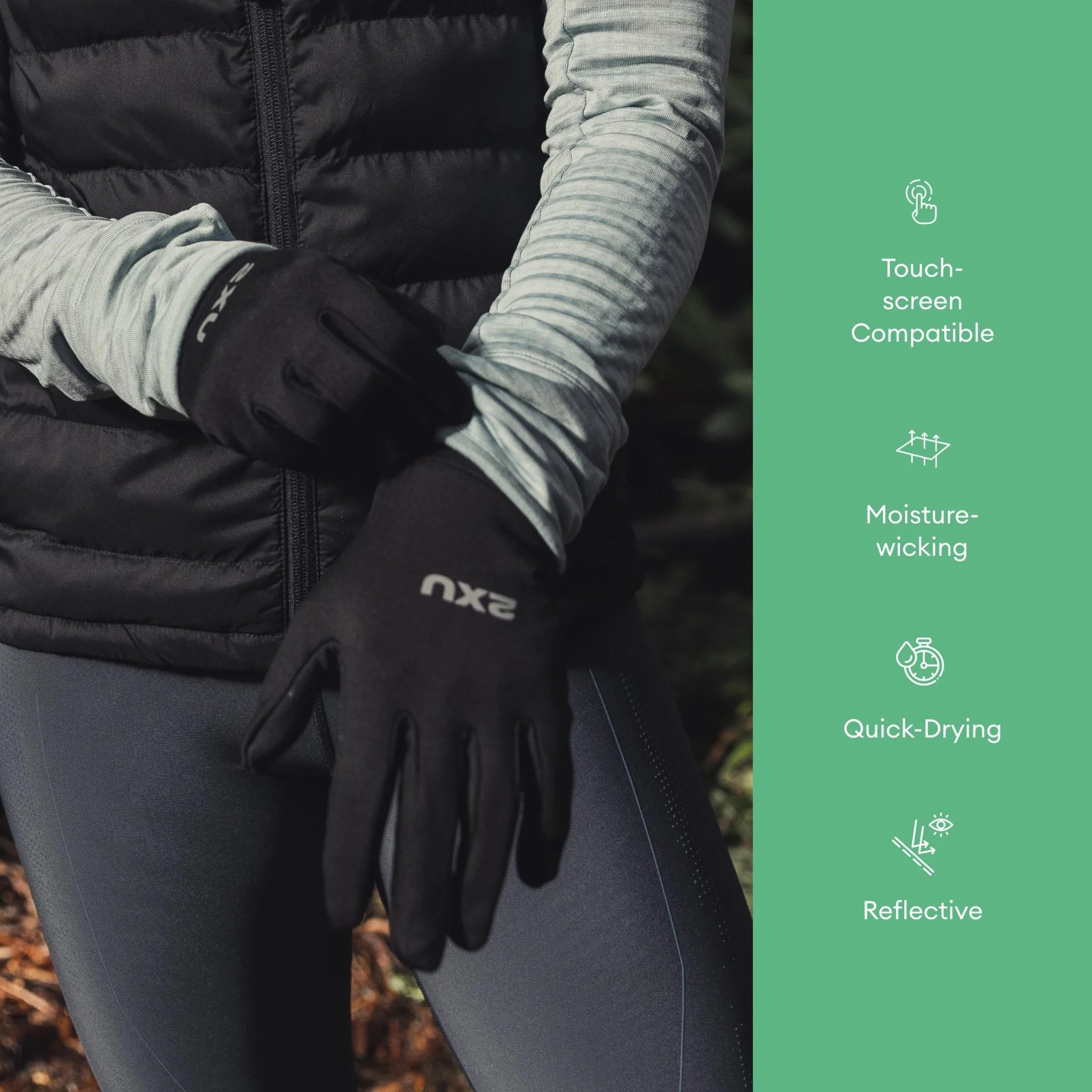 2XU Run Gloves - Image 4