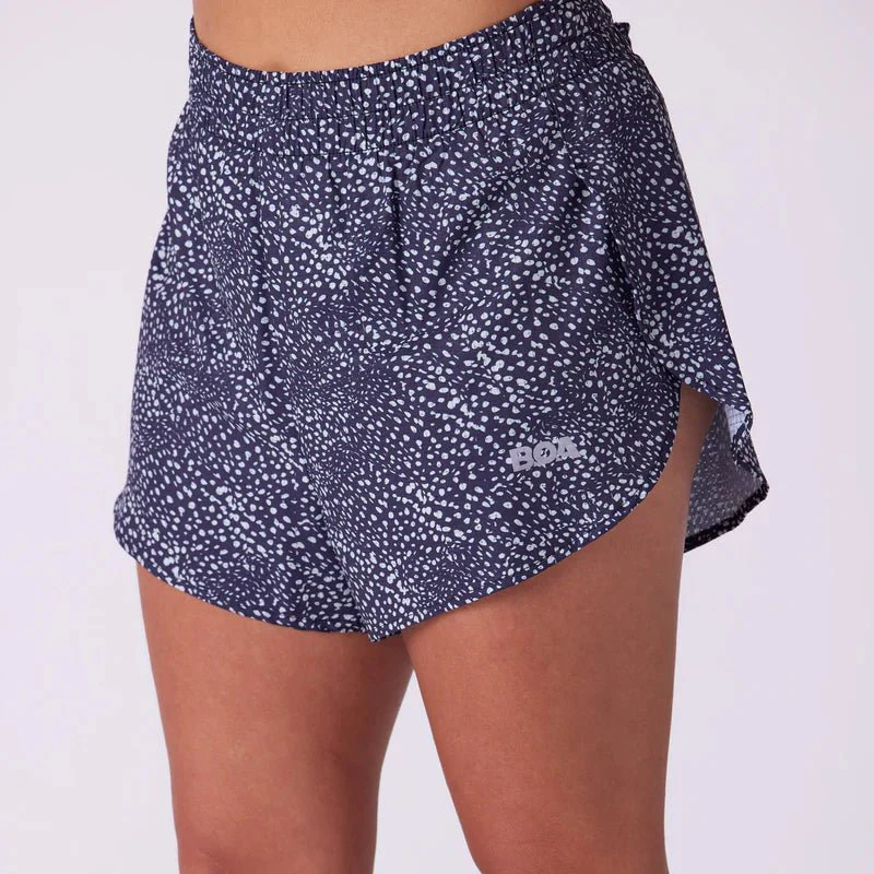 BOA Women's AeroPro 3" Split Shorts - Cheetah - Image 3