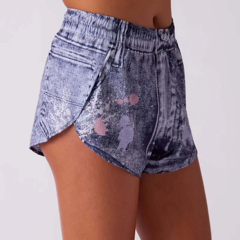 BOA Women's AeroPro 3" Split Shorts - Womens Jort - Image 3