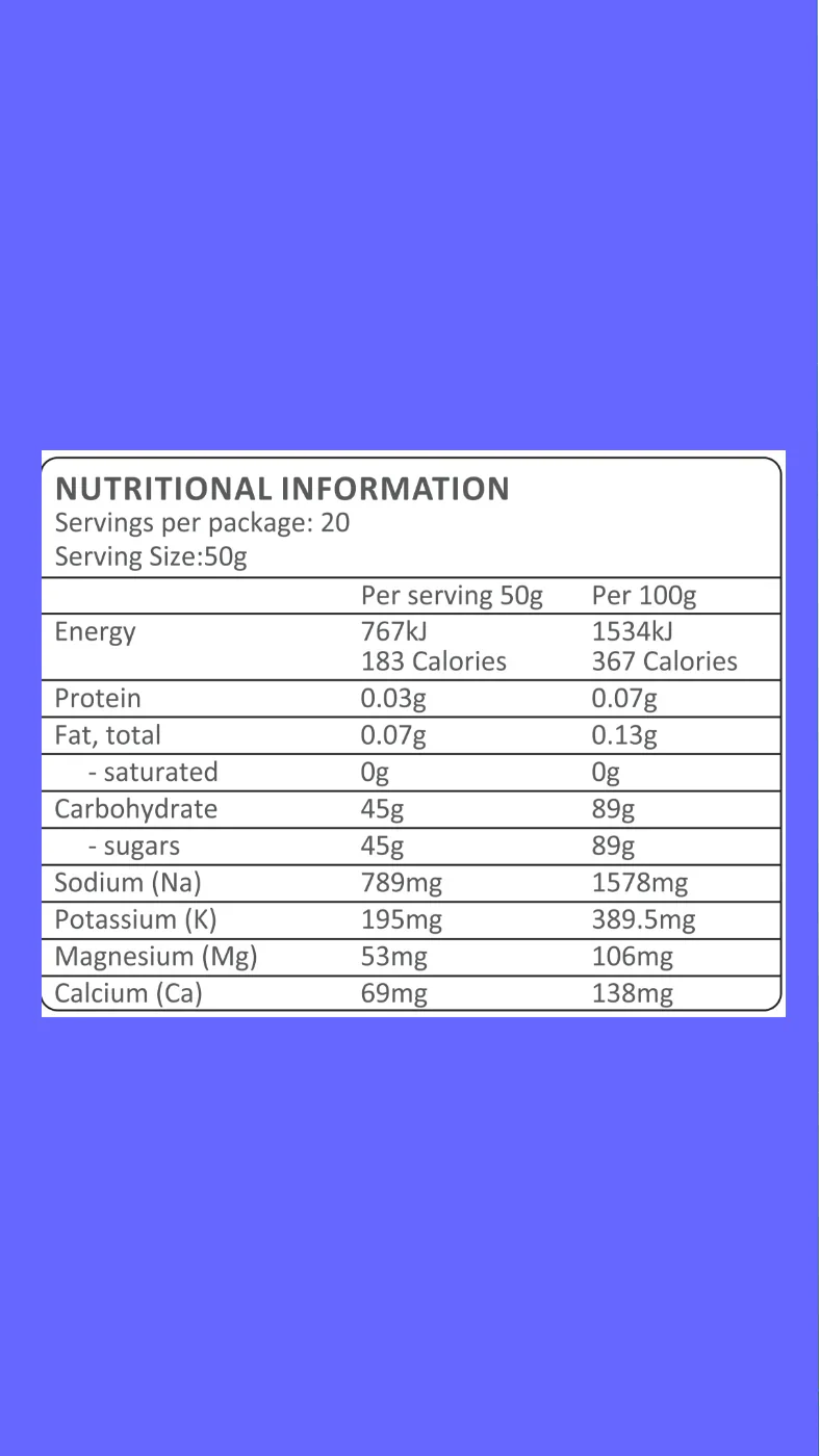 Energy + Electrolytes Drink Mix - Trail Brew - Image 14