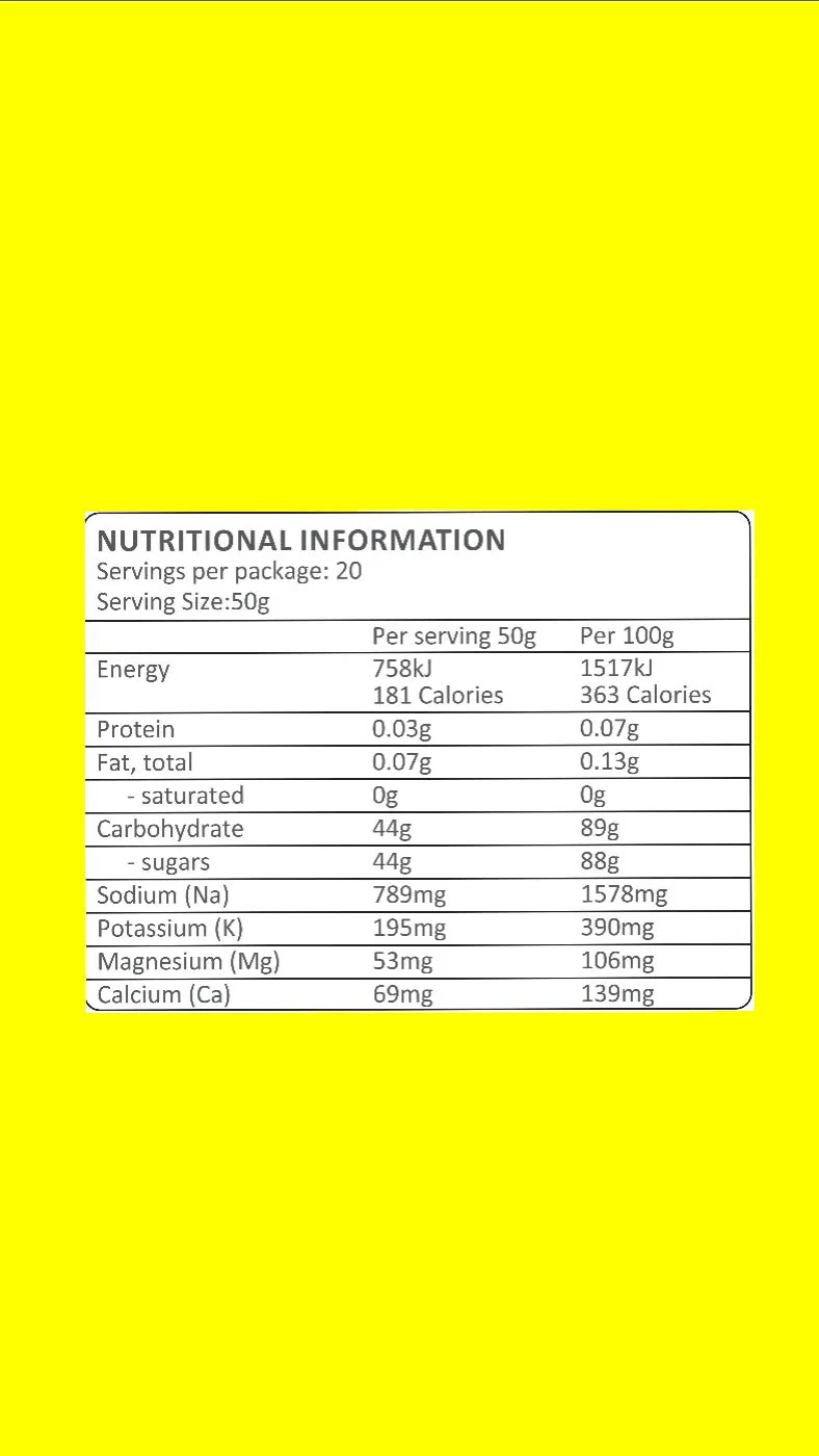 Energy + Electrolytes Drink Mix - Trail Brew - Image 6