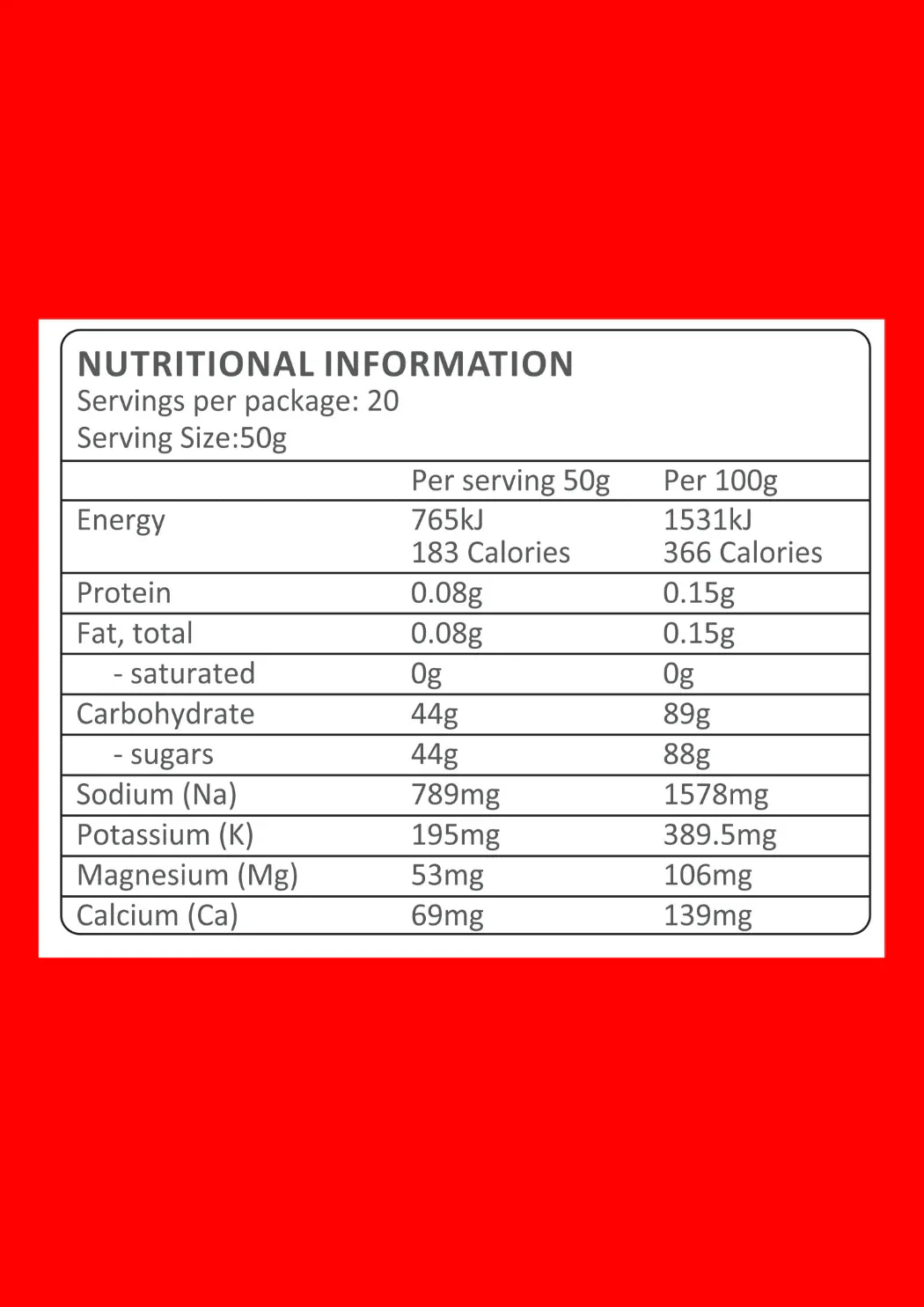Energy + Electrolytes Drink Mix - Trail Brew - Image 9