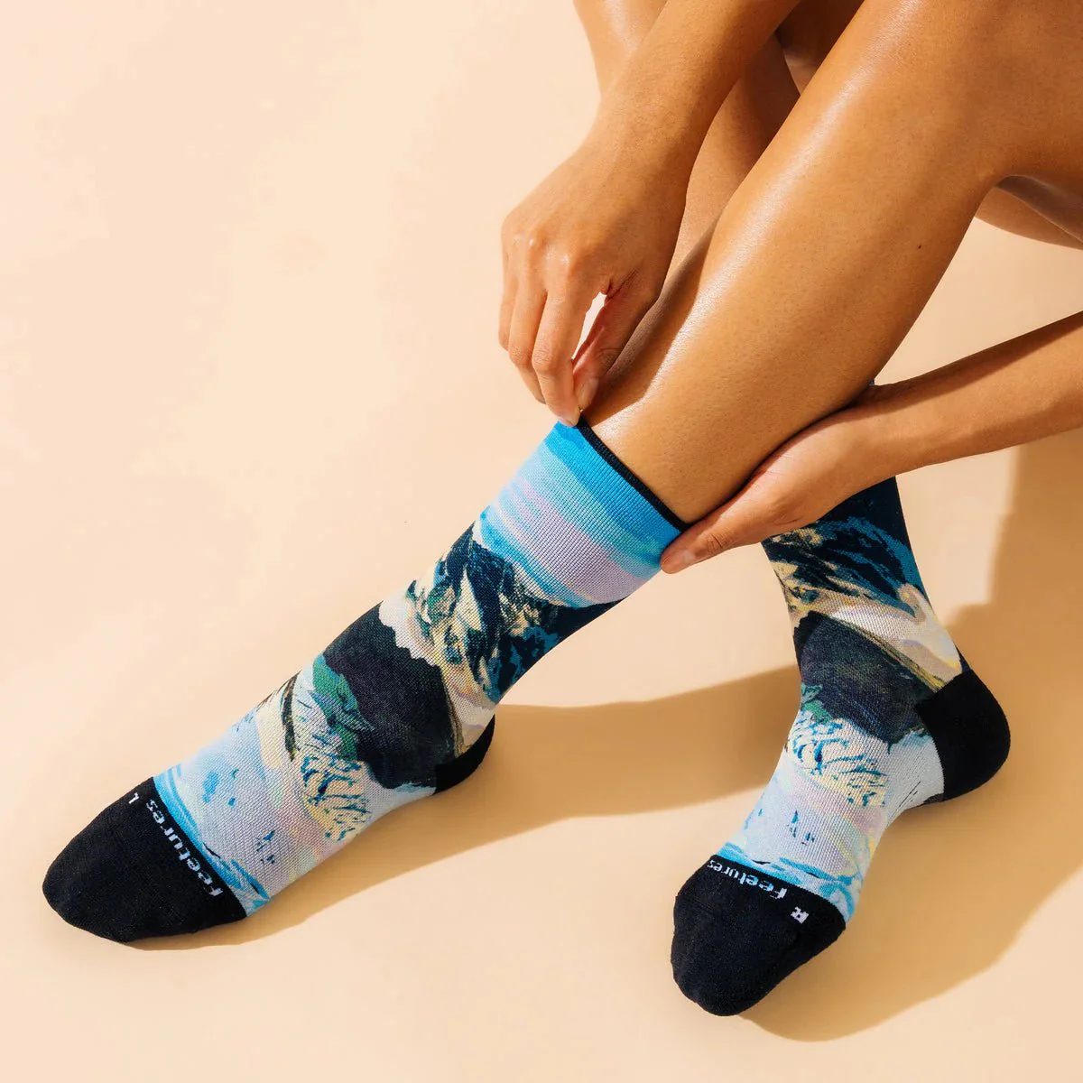 Feetures Elite Light Cushion Mini Crew - Limited Edition - Landscape Collection - Image 3