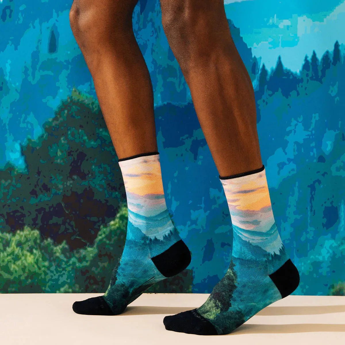 Feetures Elite Light Cushion Mini Crew - Limited Edition - Landscape Collection - Image 7
