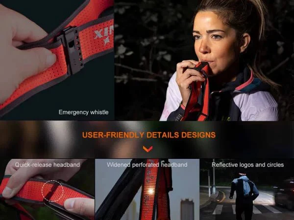 Fenix HM65R-T V2.0 1600 Lumens USB Rechargeable LED Headlamp - Men's Trail Running Headlight - Image 12