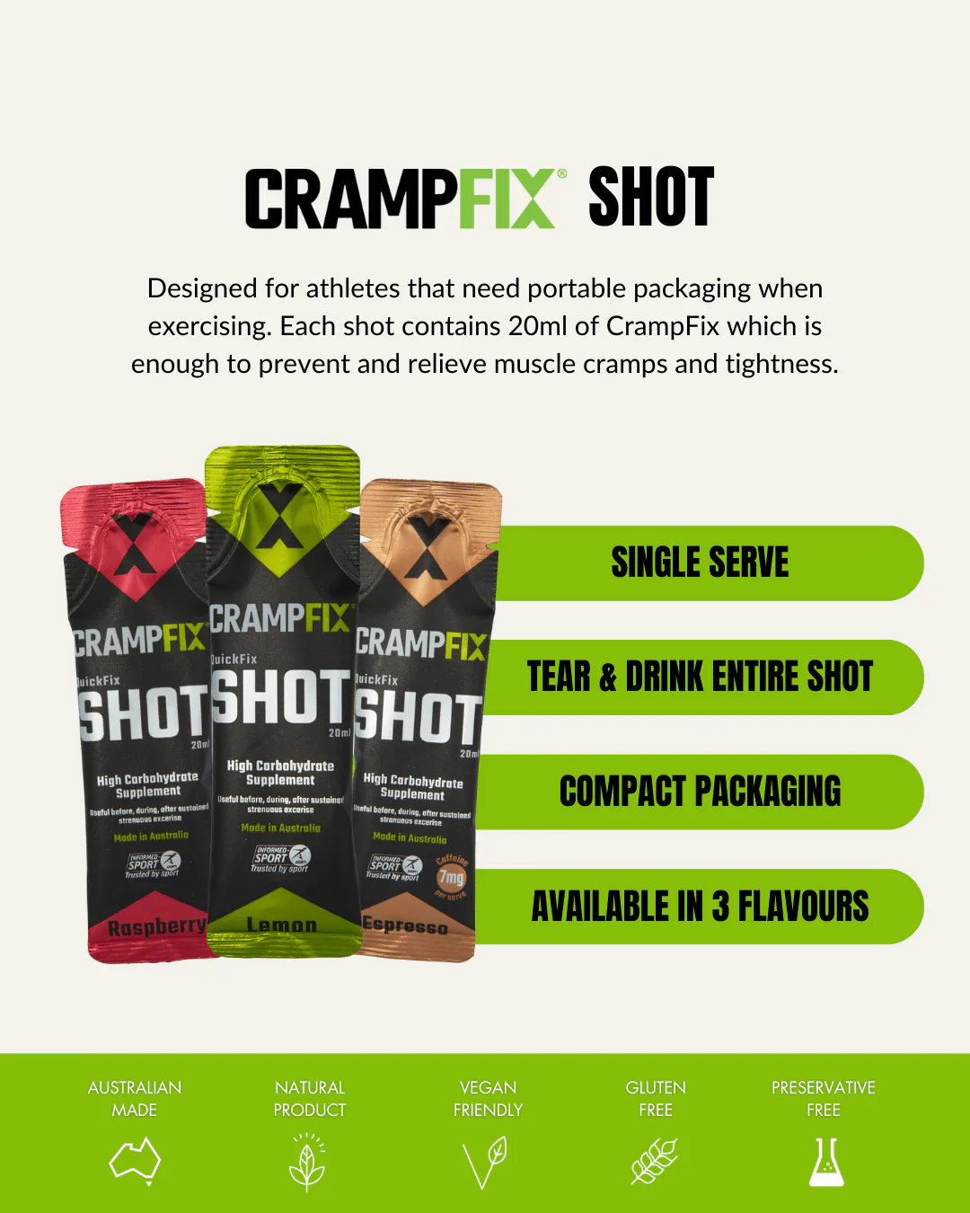 Fixx Nutrition Crampfix Shot 20ml - Image 5