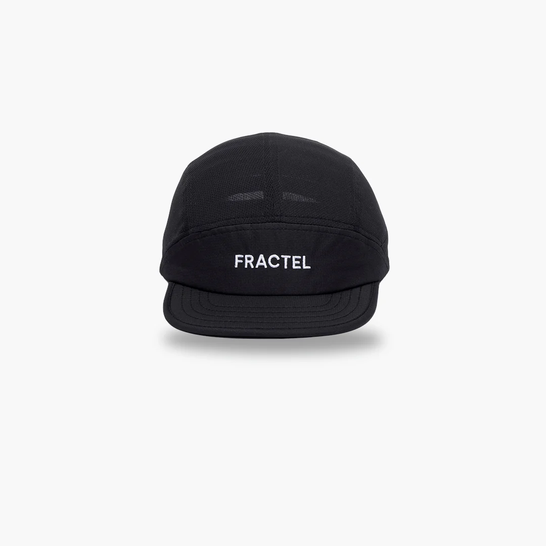 Fractel F-Series Cap - Fitted Running Hat with Curved Panel Design - Image 10