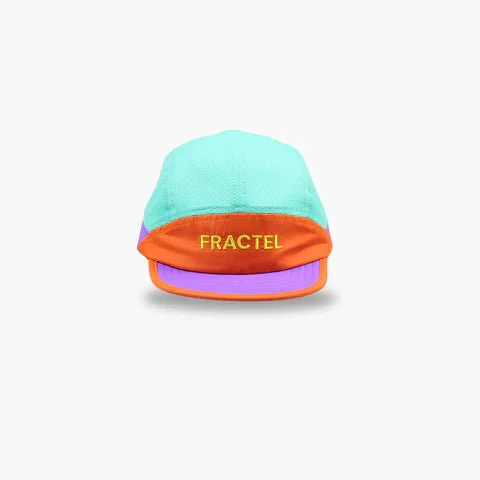 Fractel F-Series Cap - Fitted Running Hat with Curved Panel Design - Image 4