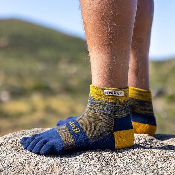 Injinji TRAIL Midweight Mini-Crew Running Socks - Image 4
