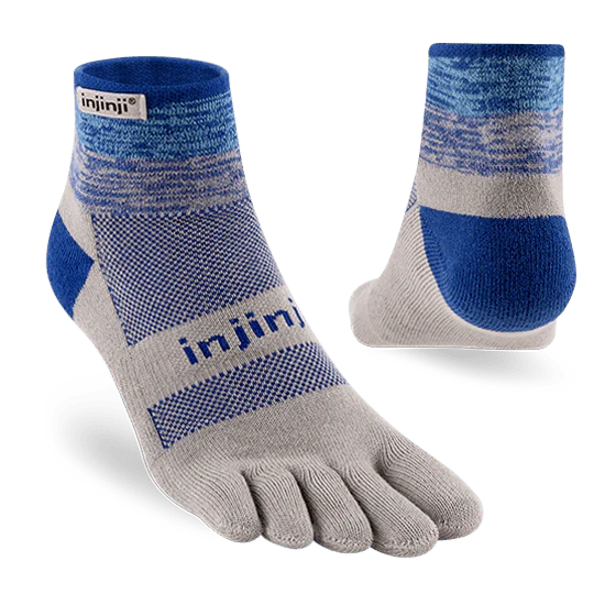 Injinji TRAIL Midweight Mini-Crew Running Socks - Image 6