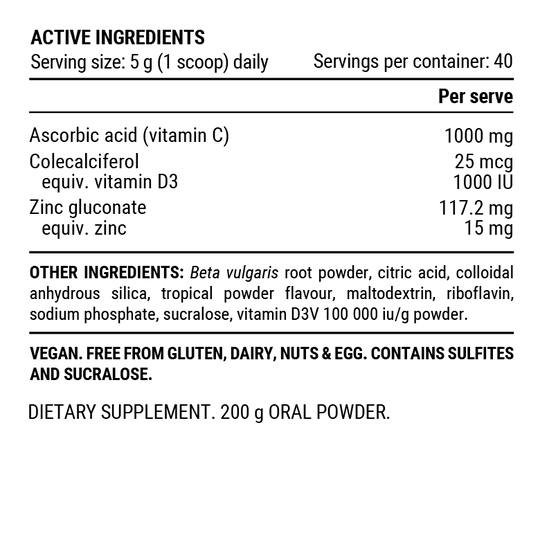 Pillar Performance Ultra Immune C - Tropical - Image 3