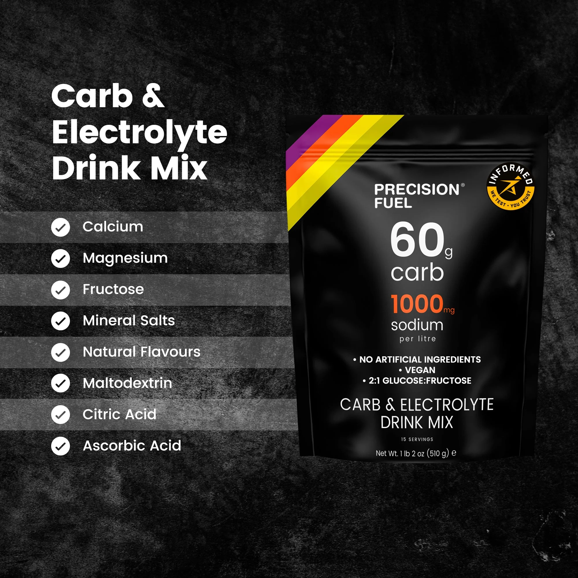 Precision Fuel & Hydration Carb & Electrolyte Drink Mix - Image 6
