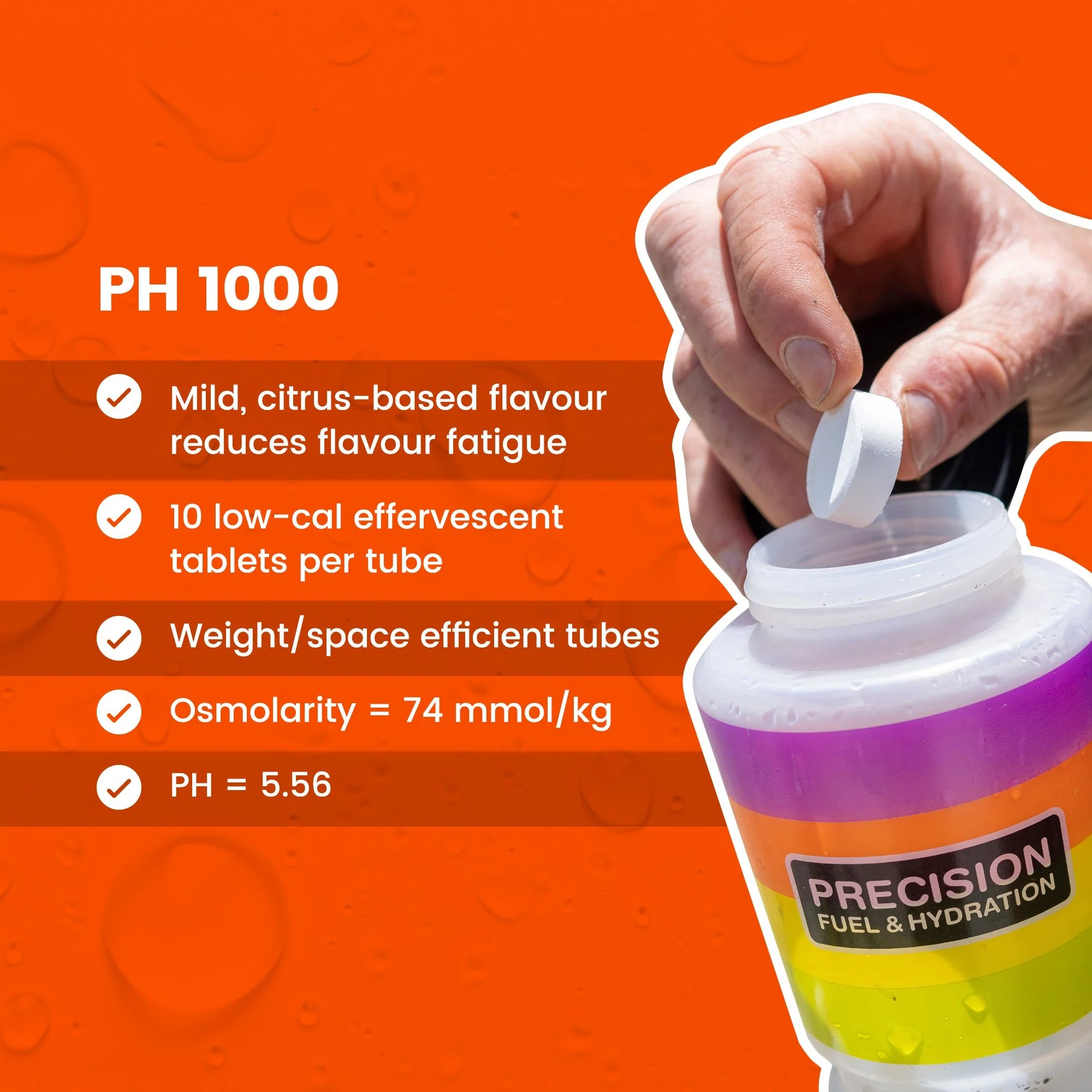Precision Hydration PH 1000 Tablets Tube - Image 4