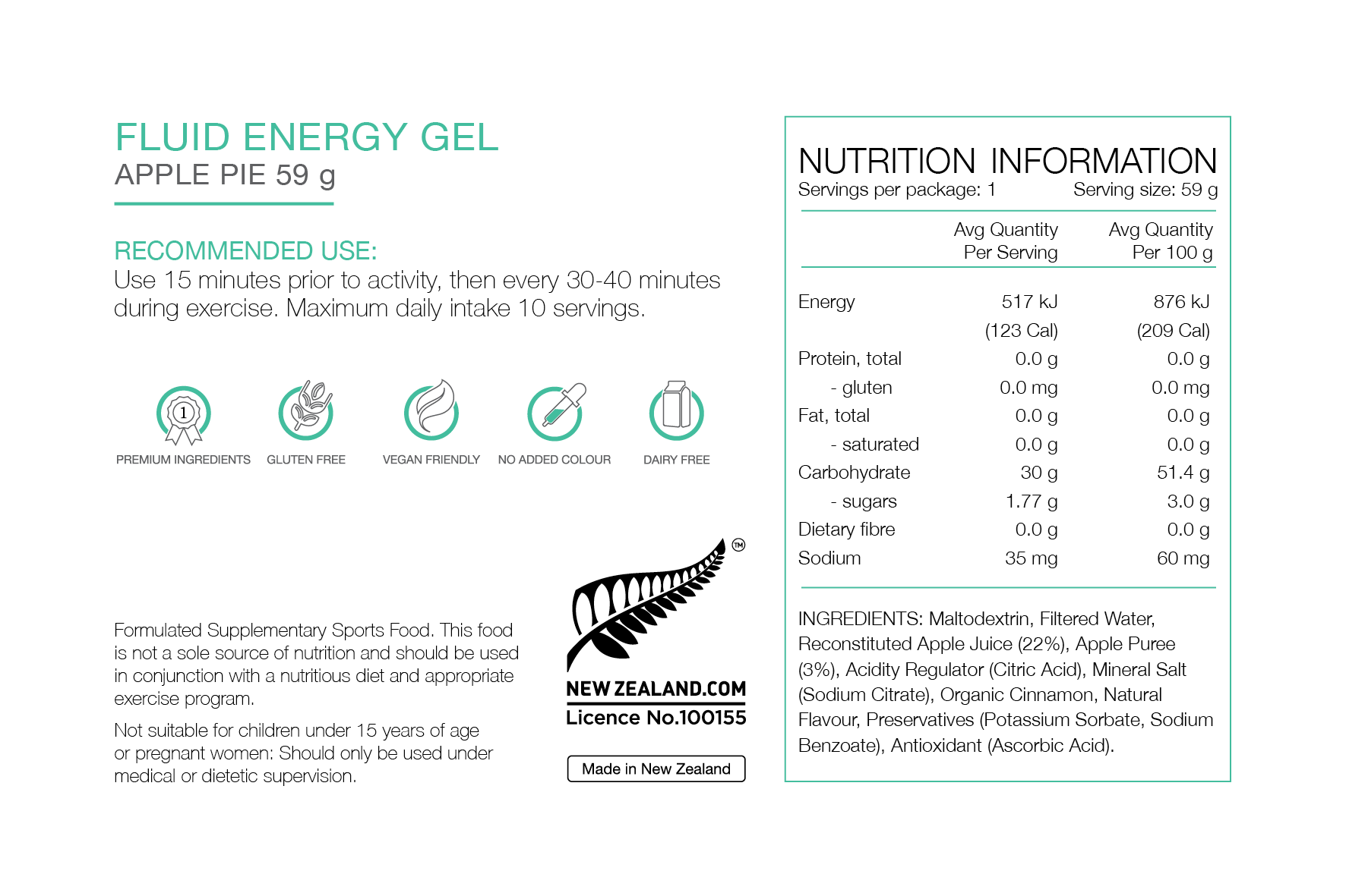Pure Fluid Energy Gel - Image 12