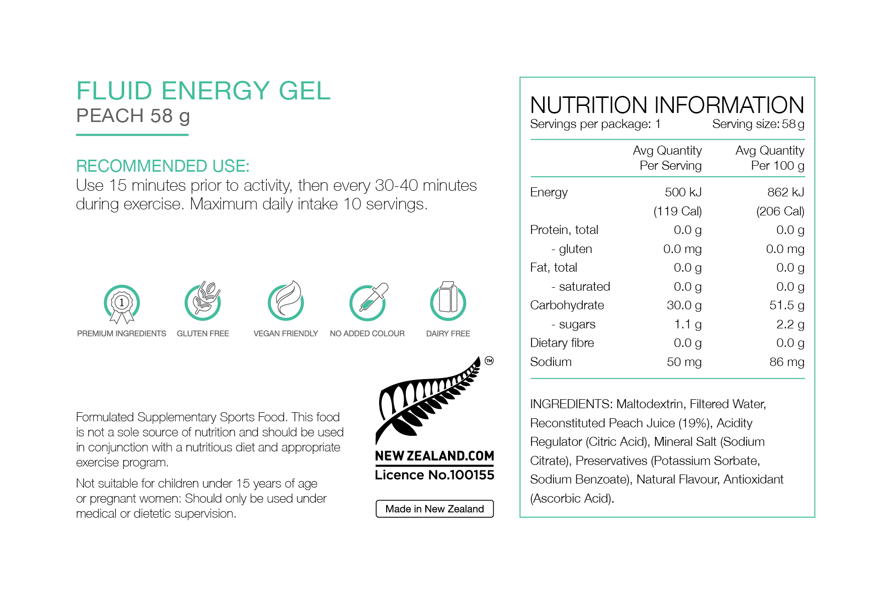 Pure Fluid Energy Gel - Image 17