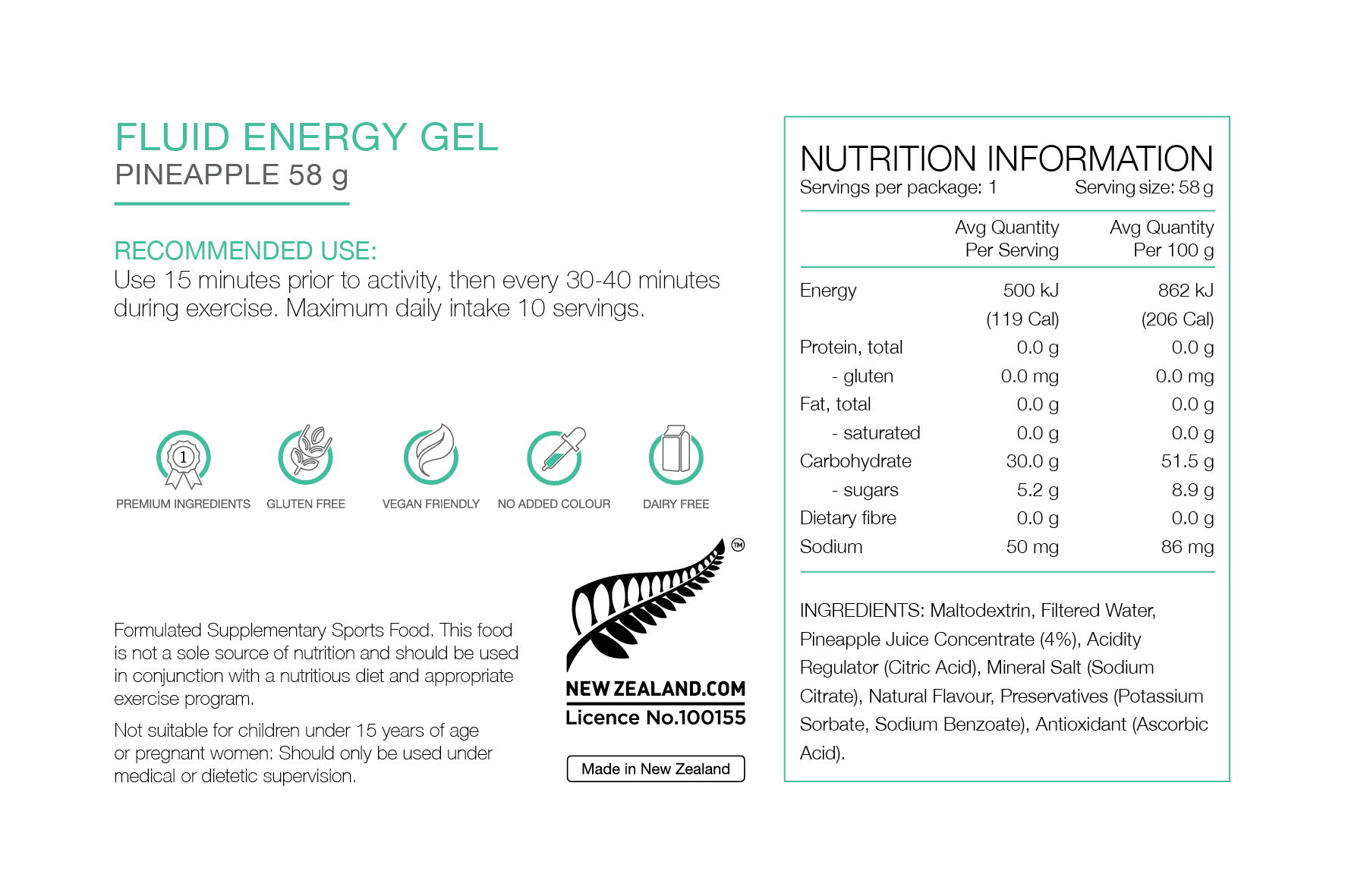 Pure Fluid Energy Gel - Image 18