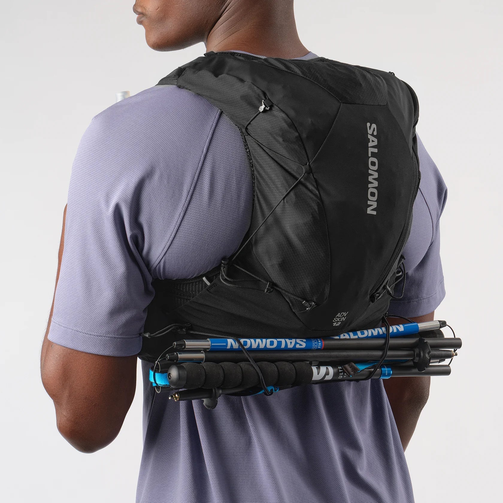 Salomon ADV SKIN 12 Set - Ultra Distance Hydration Vest for Trail Running - Image 10