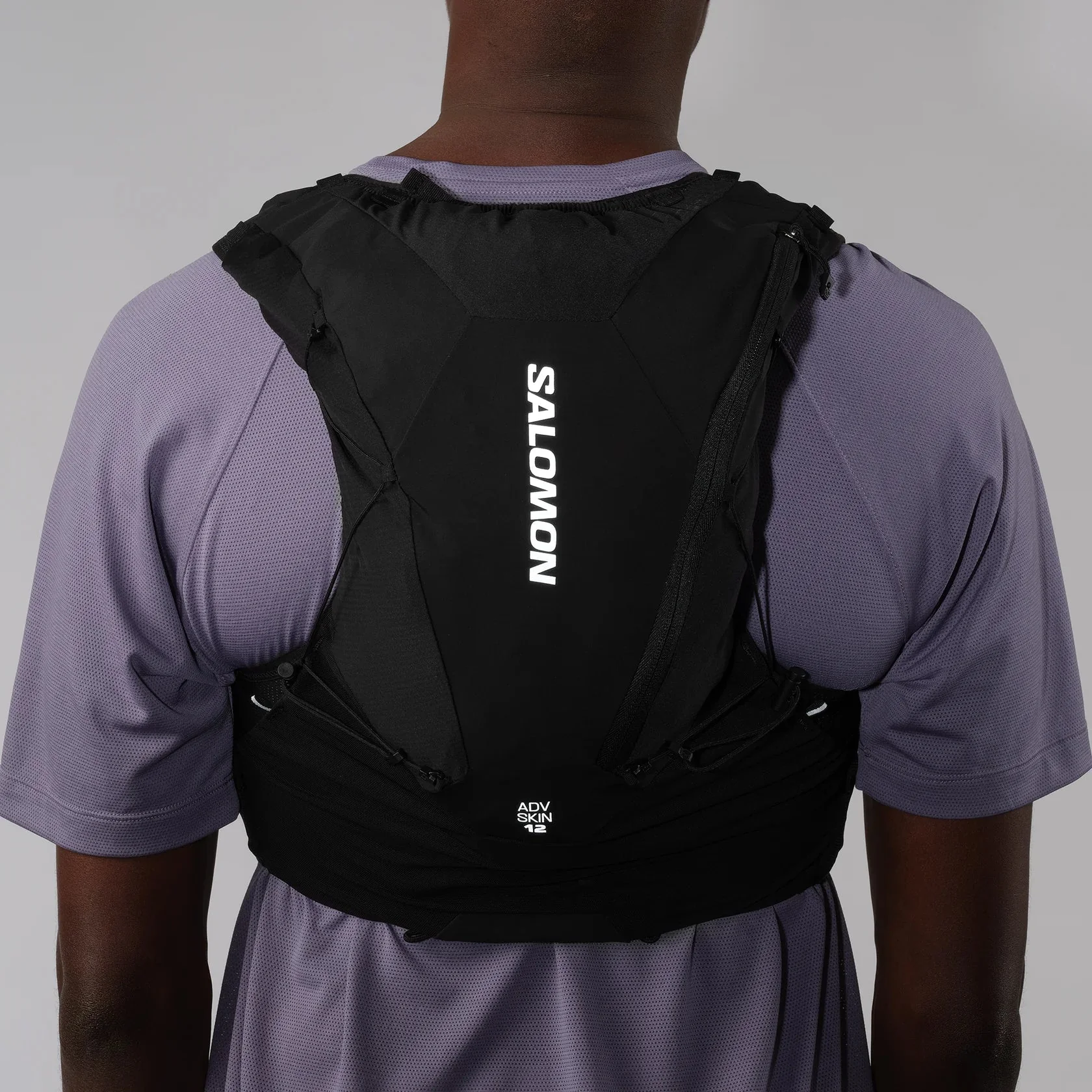 Salomon ADV SKIN 12 Set - Ultra Distance Hydration Vest for Trail Running - Image 13