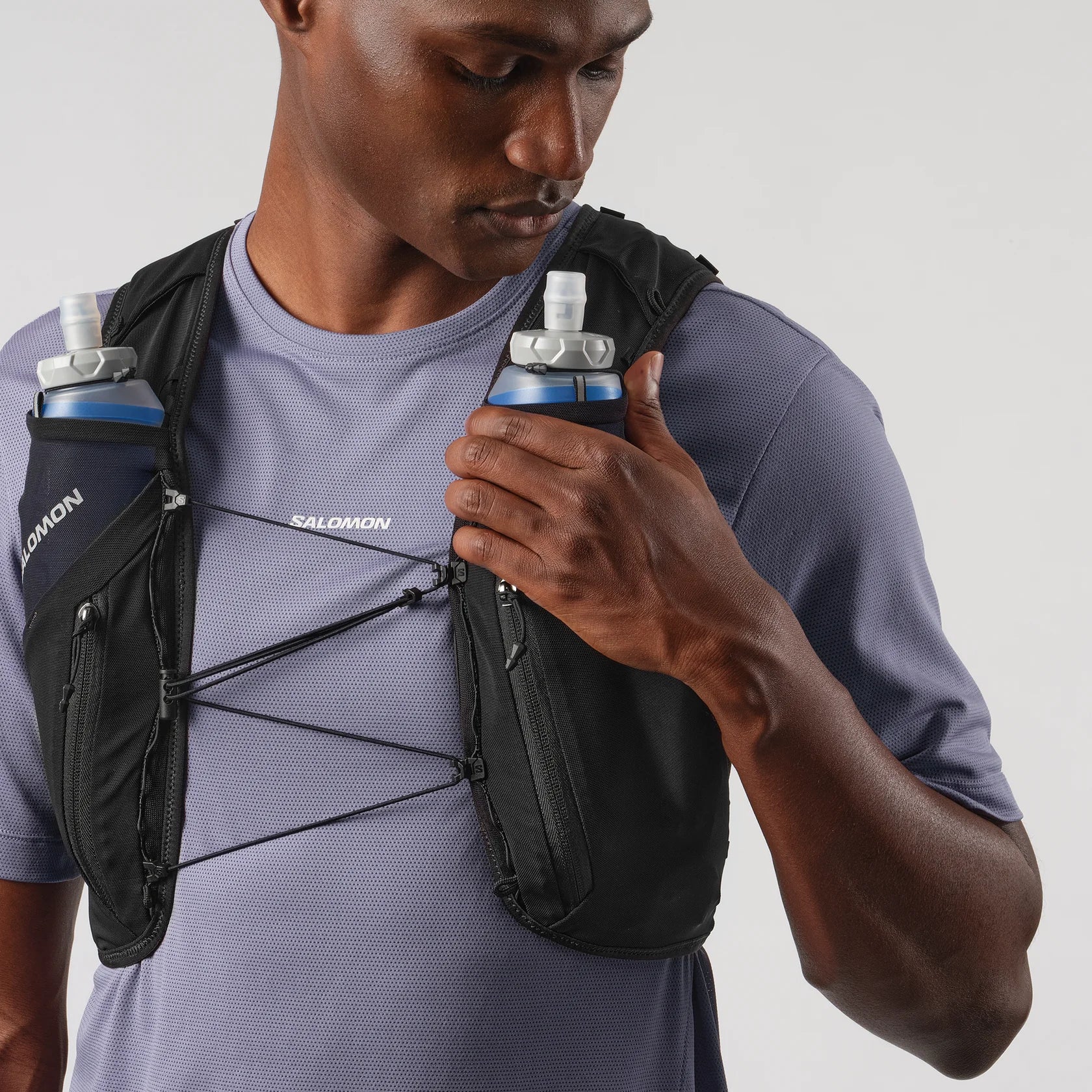 Salomon ADV SKIN 12 Set - Ultra Distance Hydration Vest for Trail Running - Image 8