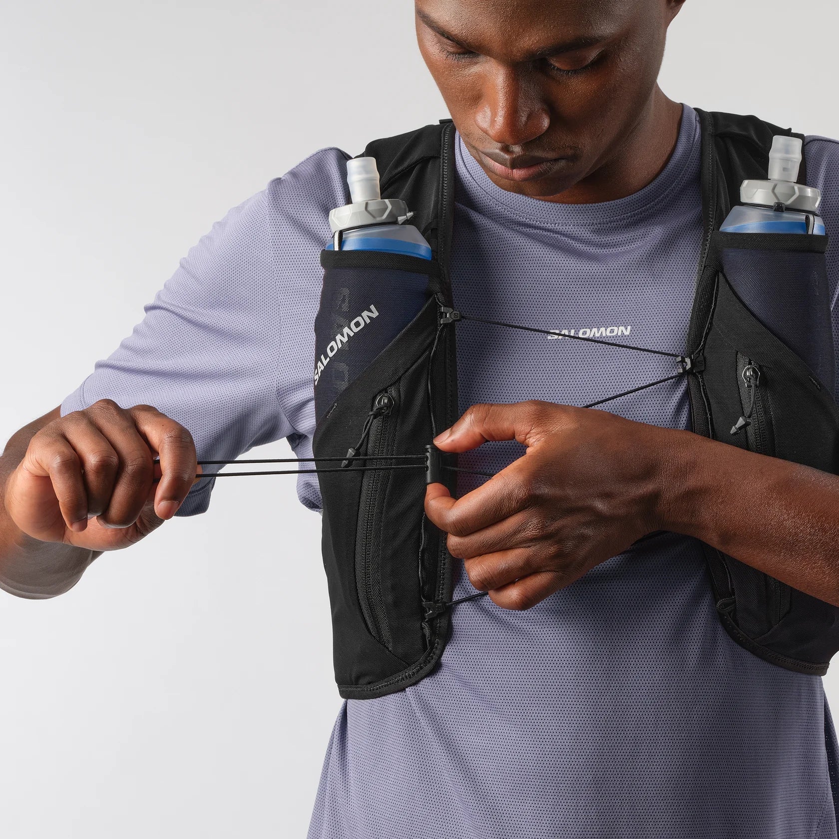 Salomon ADV SKIN 12 Set - Ultra Distance Hydration Vest for Trail Running - Image 9