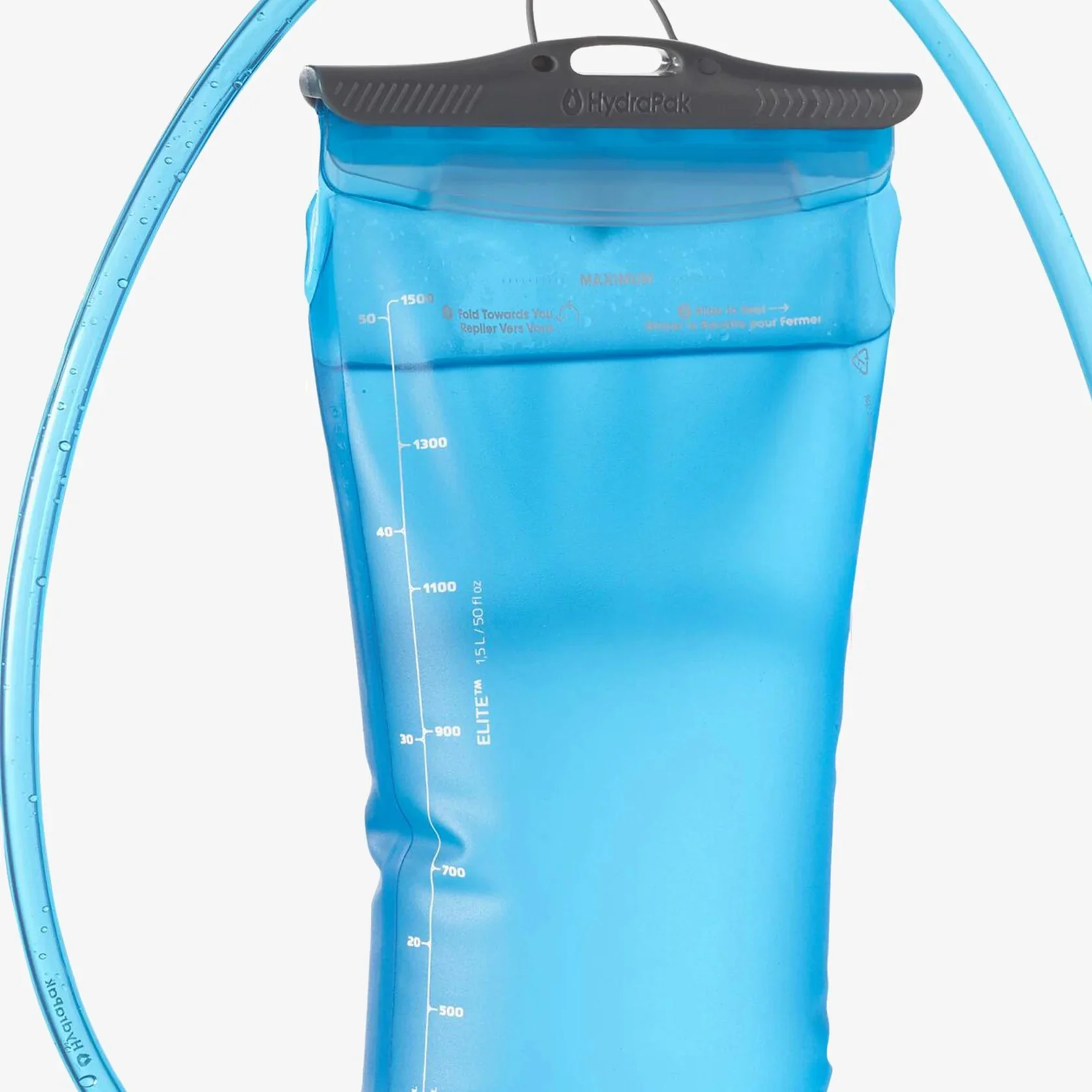 Salomon SOFT RESERVOIR 1.5L Clear Blue - Hydration Bladder for Trail Running - Image 3