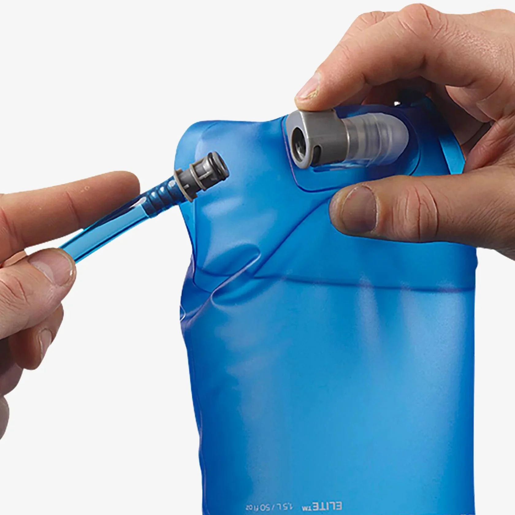 Salomon SOFT RESERVOIR 1.5L Clear Blue - Hydration Bladder for Trail Running - Image 4