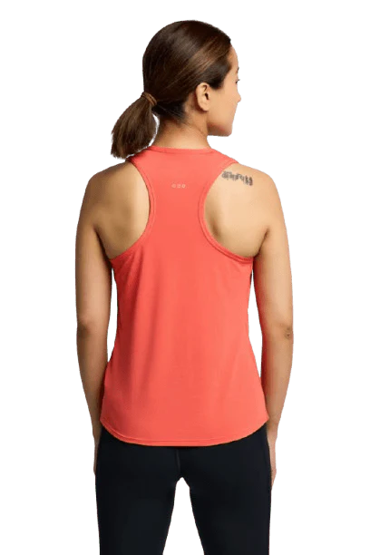 Saucony Stopwatch Singlet Women's Cayenne Heather - Running Tank Top - Image 3