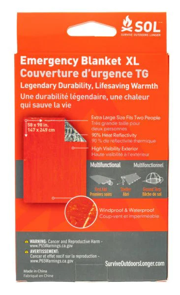 SOL Emergency Blanket XL - Image 2