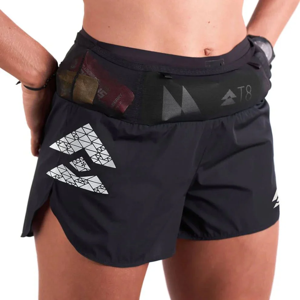 T8 Women's Sherpa Shorts - Ultra-Lightweight Running Shorts with Storage Pockets - Image 3